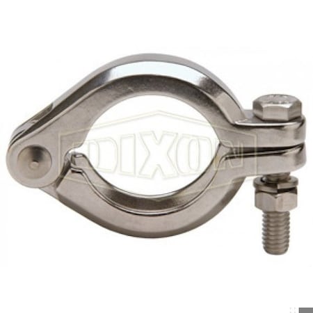 Dixon I-Line/Q-Line Bolt Clamp, 1 and 1-1/2 in Tube, 304 SS, Domestic 13ILB100-150
